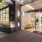 a brick building with a brick patio
