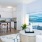 a kitchen and living room