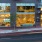 a building with windows and a street